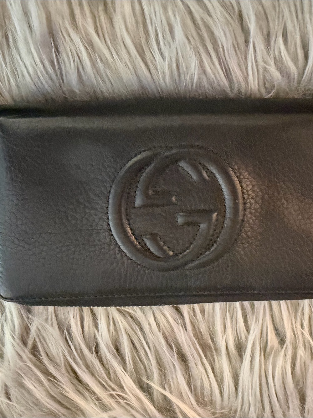 Gucci Soho Zip Around Continental Wallet